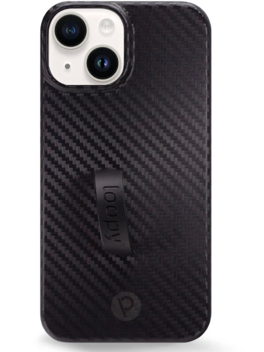 Loopy Case Black iPhone XR Carbon Matte Edition
